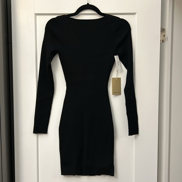 Aritzia Wilfred Free Cut-Out Knit Mini Dress - Picture 4 of 6